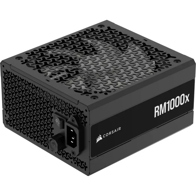 CORSAIR maitinimo blokas - 1000 W RMx serija RM1000x 24 kontaktų ATX juodas