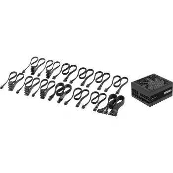 CORSAIR maitinimo blokas - 1000 W RMx serija RM1000x 24 kontaktų ATX juodas
