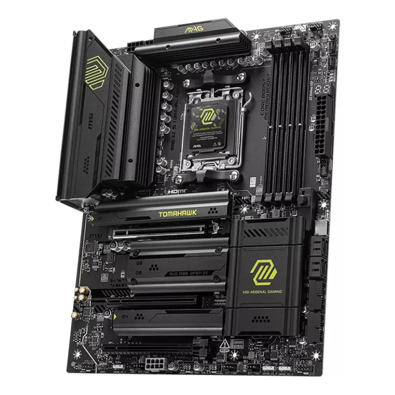 Pagrindinė plokštė MSI MAG X870 TOMAHAWK WIFI — AMD X870, Socket AM5, ATX, DDR5, Wi‑Fi 7, 2,5GbE