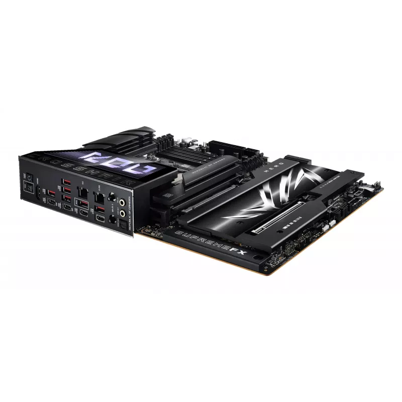 Pagrindinė plokštė ASUS ROG CROSSHAIR X870E HERO — AMD X870E, lizdas AM5, ATX, 4× DDR5 DIMM, 192 GB, Wi‑Fi 7, Bluetooth 5.4