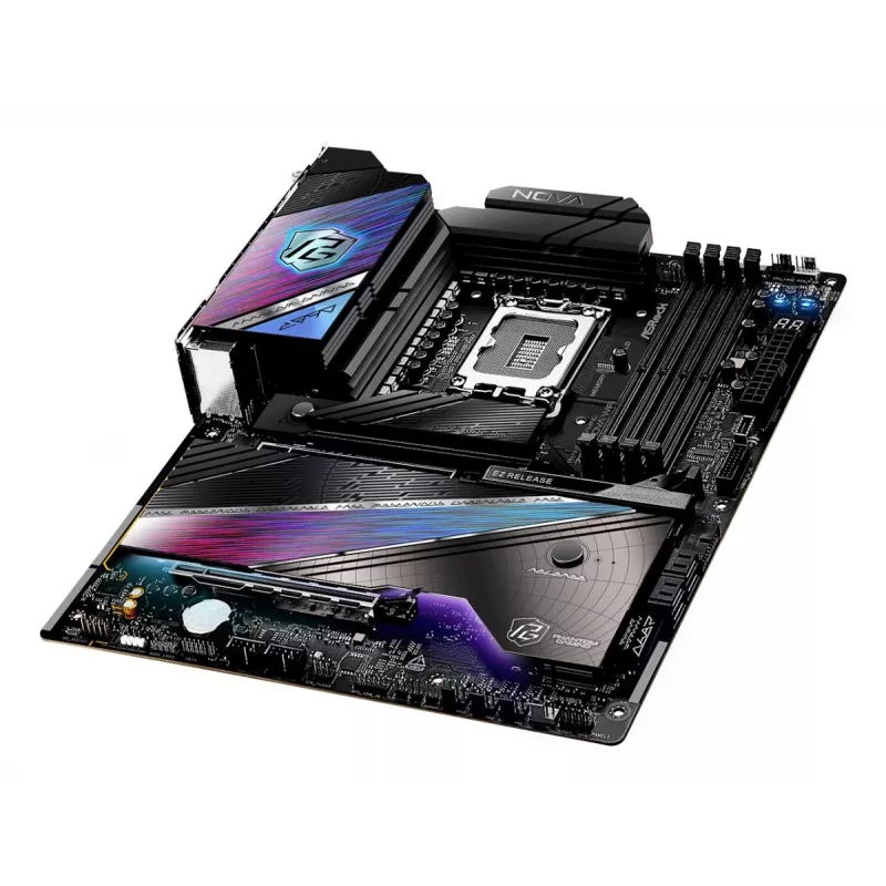 ASRock Motininė plokštė Z890 Nova WiFi LGA1851 Intel Z890 4 x DDR5 1 x HDMI 2.1 TMDS/FRL 8G 2 x Thunderbolt 4 ATX