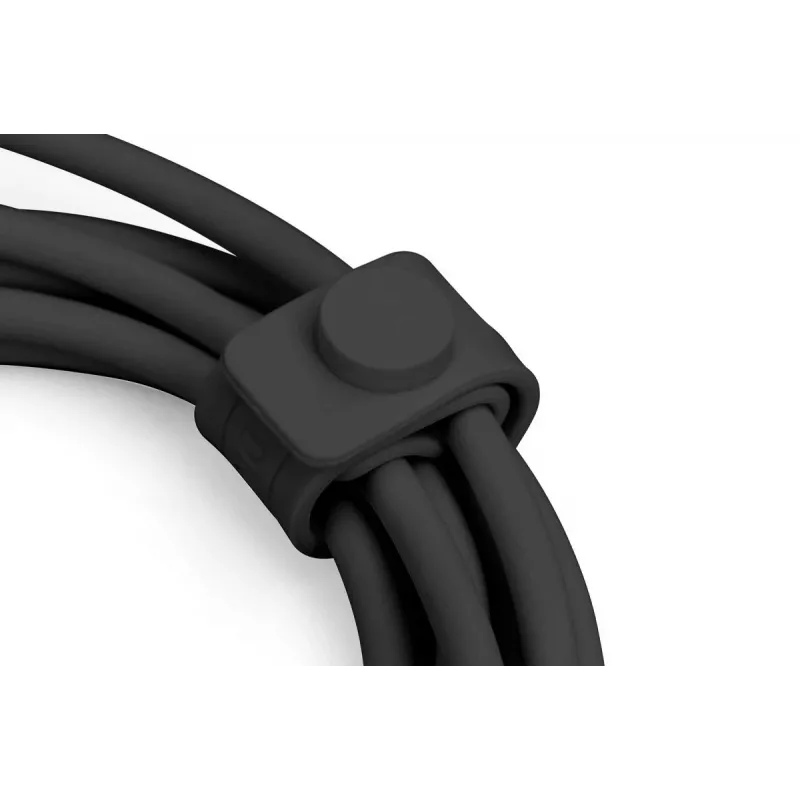 DIGITUS USB silikoninis jungiamasis kabelis USB-C - USB-C USB 3.2 Gen2 10G 4K 100W - 1 m juodas