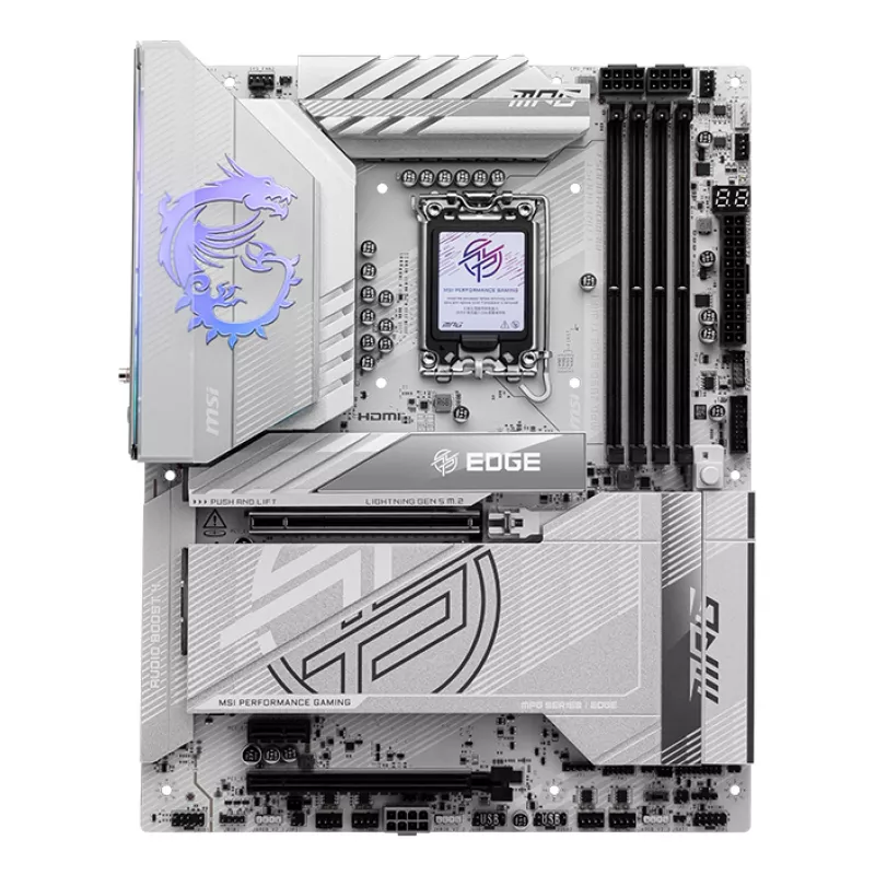 MSI MPG Z890 EDGE TI WIFI pagrindinė plokštė Intel Z890 LGA 1851 (Socket V1) ATX