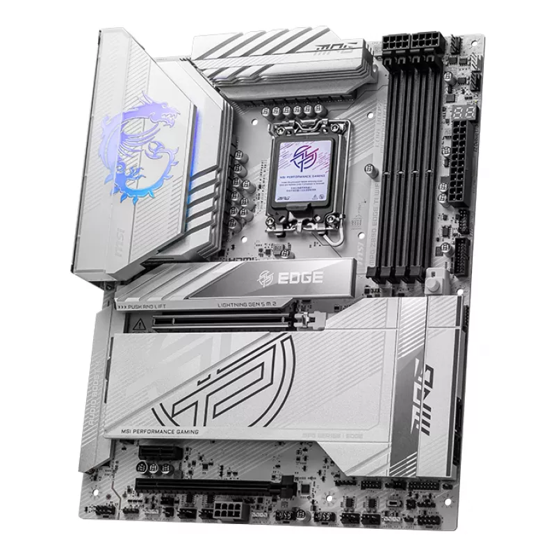 MSI MPG Z890 EDGE TI WIFI pagrindinė plokštė Intel Z890 LGA 1851 (Socket V1) ATX