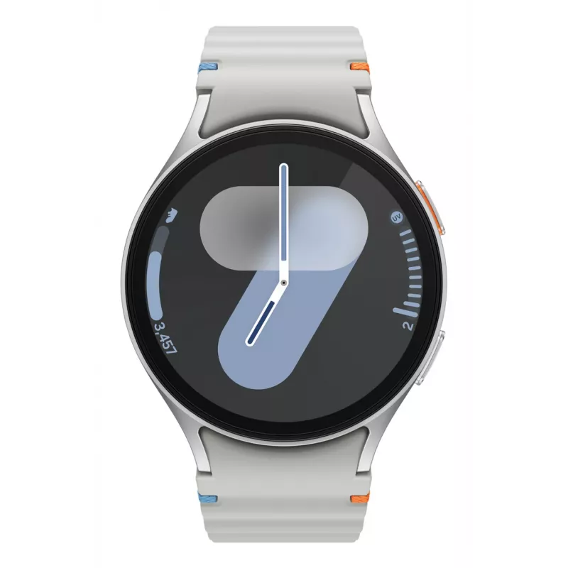 Samsung Galaxy Watch7 3,81 cm (1,5 colio) AMOLED 44 mm Skaitmeninis 480 x 480 pikselių Liečiamas ekranas Sidabrinis Wi-Fi GPS (palydovas)