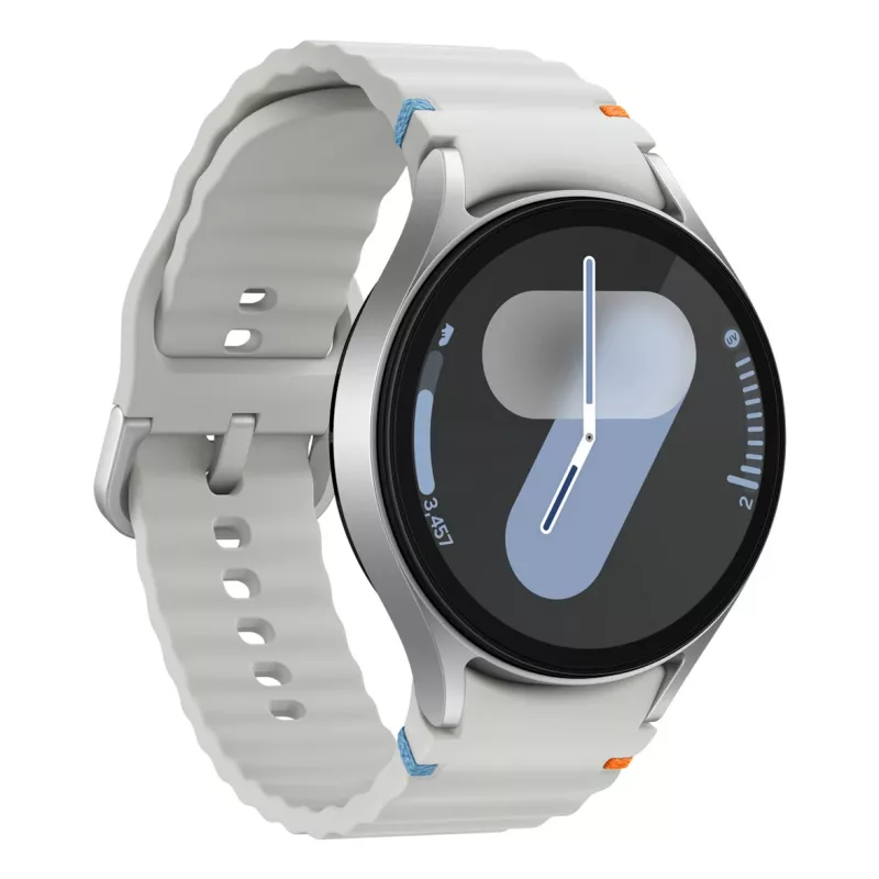 Samsung Galaxy Watch7 3,81 cm (1,5 colio) AMOLED 44 mm Skaitmeninis 480 x 480 pikselių Liečiamas ekranas Sidabrinis Wi-Fi GPS (palydovas)