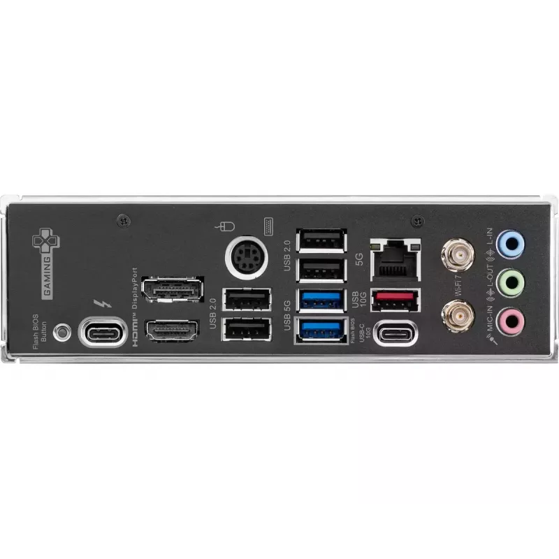 Pagrindinė plokštė MSI Z890 GAMING PLUS WIFI — Intel Z890, LGA 1851, ATX, DDR5, 4x DIMM, Wi‑Fi 7, 5Gb LAN, 4x M.2