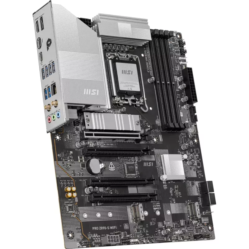 MSI PRO Z890-S WIFI pagrindinė plokštė Intel Z890 LGA 1851 (Socket V1) ATX