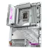 GIGABYTE Z890 AORUS ELITE X ICE pagrindinė plokštė - palaiko Intel Core Ultra (2 serijos) procesorius, 16+1+2 fazių VRM, iki 9500MHz DDR5 (OC), 1xPCIe 5.0 + 4xPCIe 4.0, Wi-Fi 7, 2,5 GbE LAN, Thunderbolt 4
