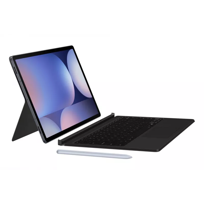 Samsung EF-DX825 QWERTZ German Pogo Pin Juoda