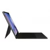 Samsung EF-DX825 QWERTZ German Pogo Pin Juoda