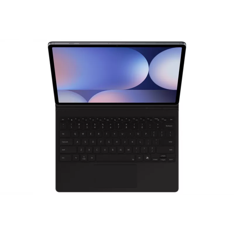 Samsung EF-DX825 QWERTZ German Pogo Pin Juoda
