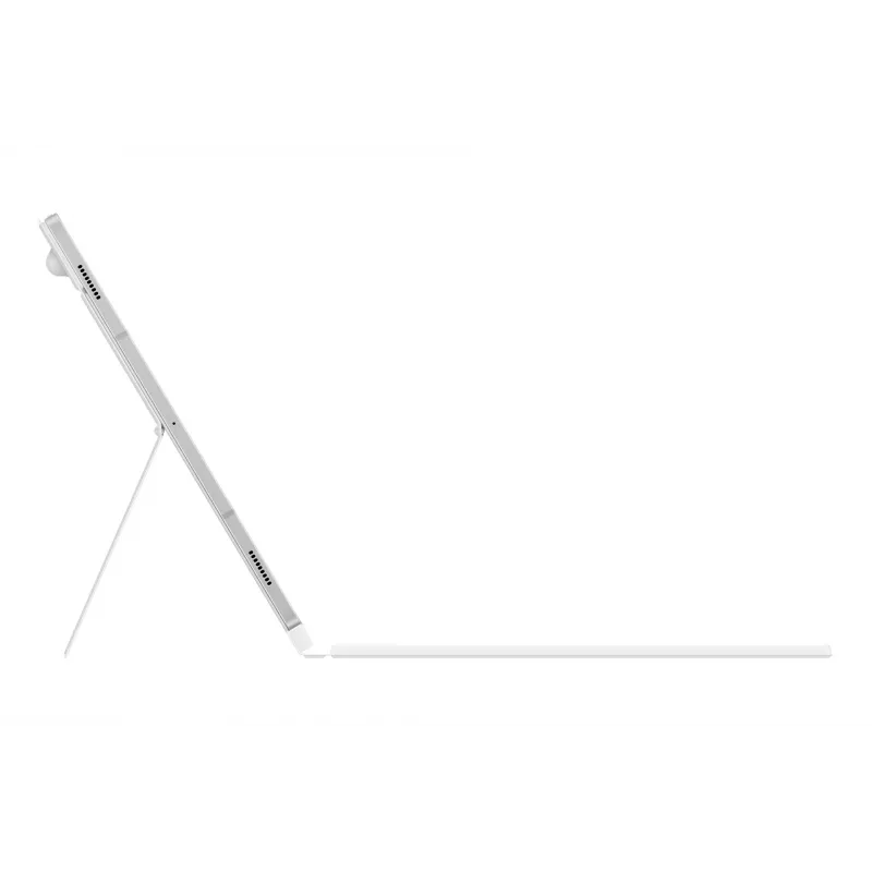 Samsung EF-DX825 QWERTZ vokiškas Pogo Pin baltas
