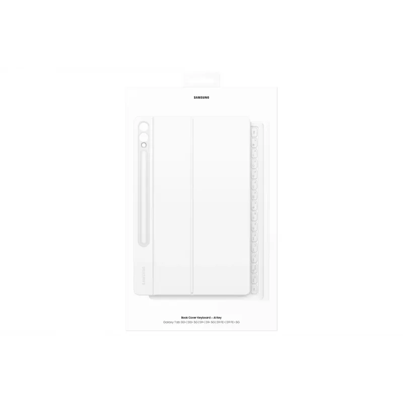 Samsung EF-DX825 QWERTZ vokiškas Pogo Pin baltas