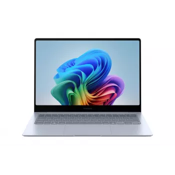 Samsung Galaxy Book4 Edge NP940XMAA-EXP Snapdragon X1E-80-100 nešiojamasis kompiuteris 35,6 cm (14 colių) jutiklinis ekranas WQXGA+ 16 GB LPDDR5x-SDRAM 512 GB eUFS Wi-Fi 7 (802.11be) Windows 11 Home mėlynas