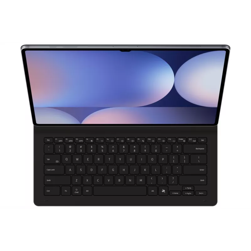 Samsung EF-DX920 QWERTZ German Pogo Pin Juoda