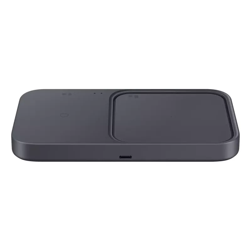 Belaidis įkroviklis Samsung EP-P5400, 15 W, pilka, USB vidaus įkroviklis, suderinamas su ausinėmis, išmaniaisiais telefonais ir išmaniaisiais laikrodžiais