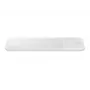 Samsung Wireless Charger Trio ausinėms, išmaniajam telefonui, išmaniajam laikrodžiui, baltas, USB, belaidis įkrovimas, greitasis įkrovimas, vidaus naudojimui