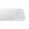 Samsung Wireless Charger Trio ausinėms, išmaniajam telefonui, išmaniajam laikrodžiui, baltas, USB, belaidis įkrovimas, greitasis įkrovimas, vidaus naudojimui