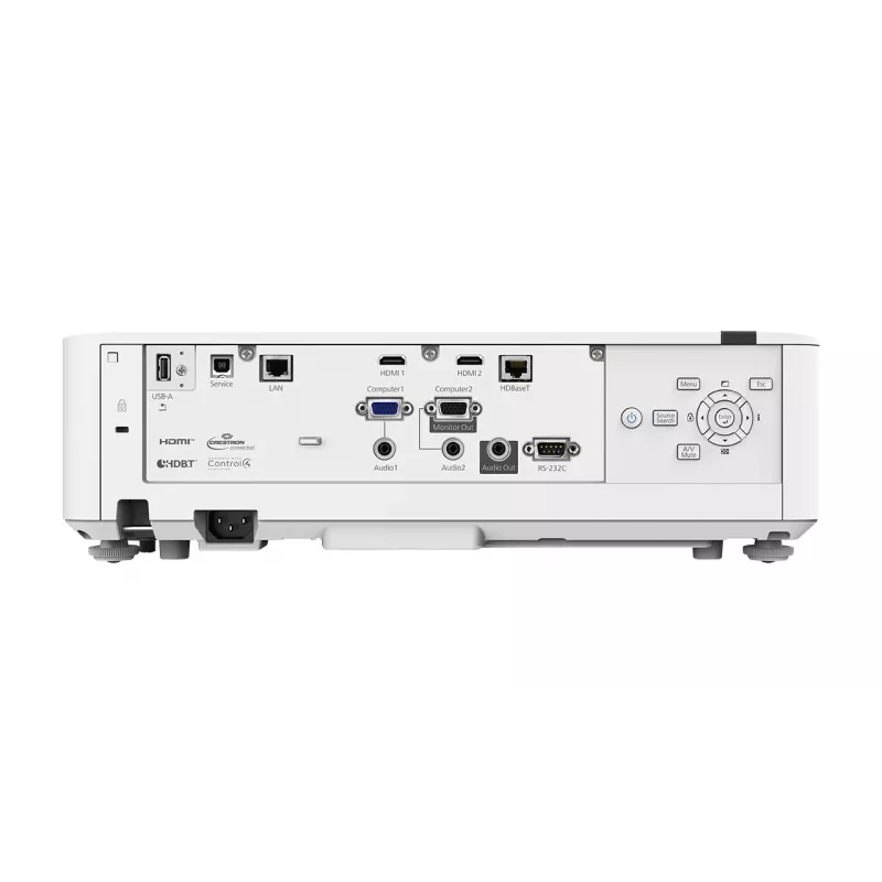 Epson EB-L520U standartinio nuotolio projektorius 5200 ANSI liumenų 3LCD WUXGA (1920x1200) Baltas