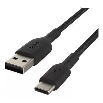 USB kabelis Belkin CAB002BT1MBK 1 m USB A į USB C juodas