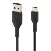 USB kabelis Belkin CAB002BT1MBK 1 m USB A į USB C juodas