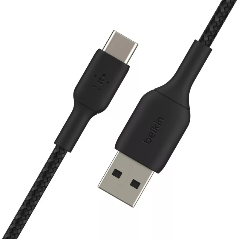 USB kabelis Belkin CAB002BT1MBK 1 m USB A į USB C juodas
