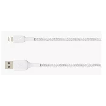 BELKIN Lightning į USB-A laidas pintas 1m baltas