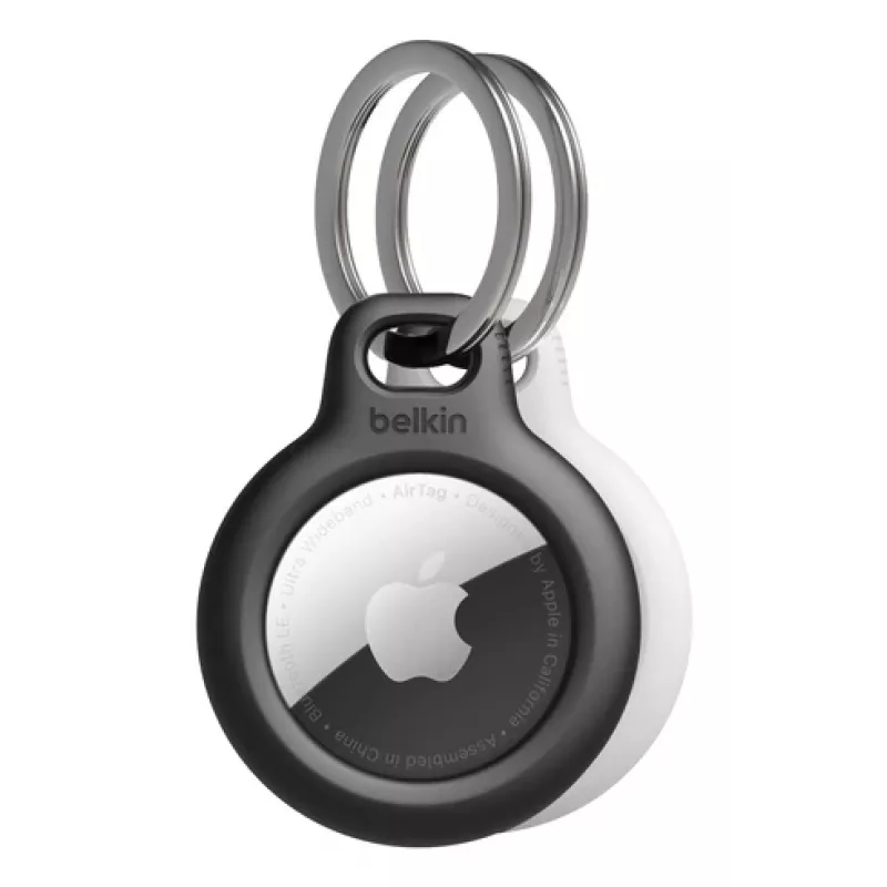BELKIN Secure Holder Keyring Airtag 2vnt. Juoda/ Balta