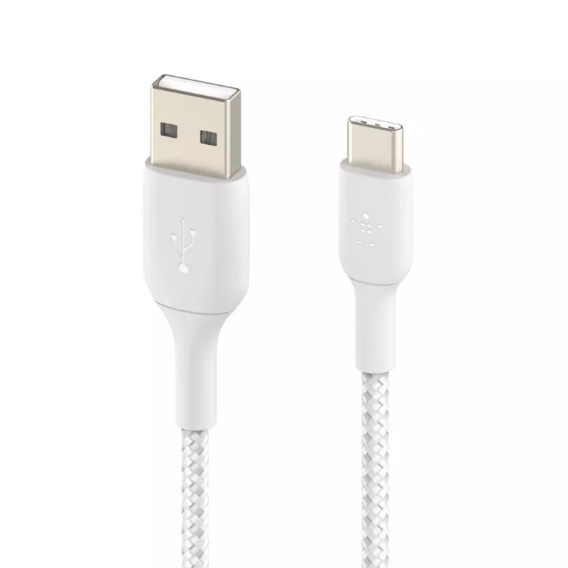 USB laidas Belkin BoostCharge CAB002BT2MWH 2 m USB A į USB C baltas