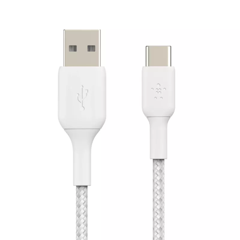 USB laidas Belkin BoostCharge CAB002BT2MWH 2 m USB A į USB C baltas