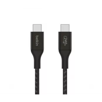 BELKIN USB laidas - Boostcharge - USB-C į USB-C laidas 240 W - 1 m - juodas