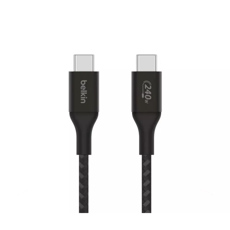 BELKIN USB laidas - Boostcharge - USB-C į USB-C laidas 240 W - 1 m - juodas