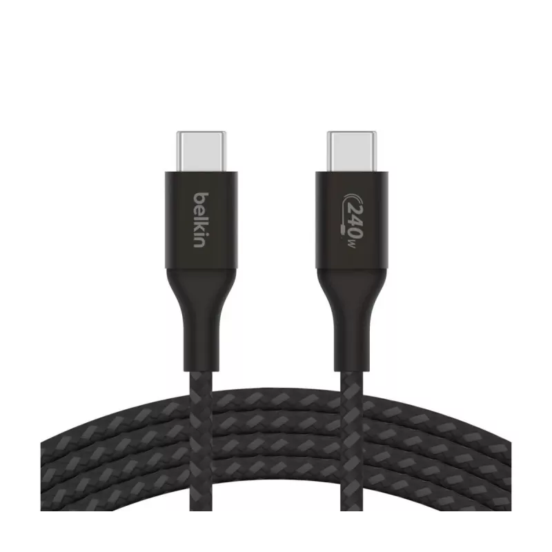 BELKIN USB laidas - Boostcharge - USB-C į USB-C laidas 240 W - 1 m - juodas