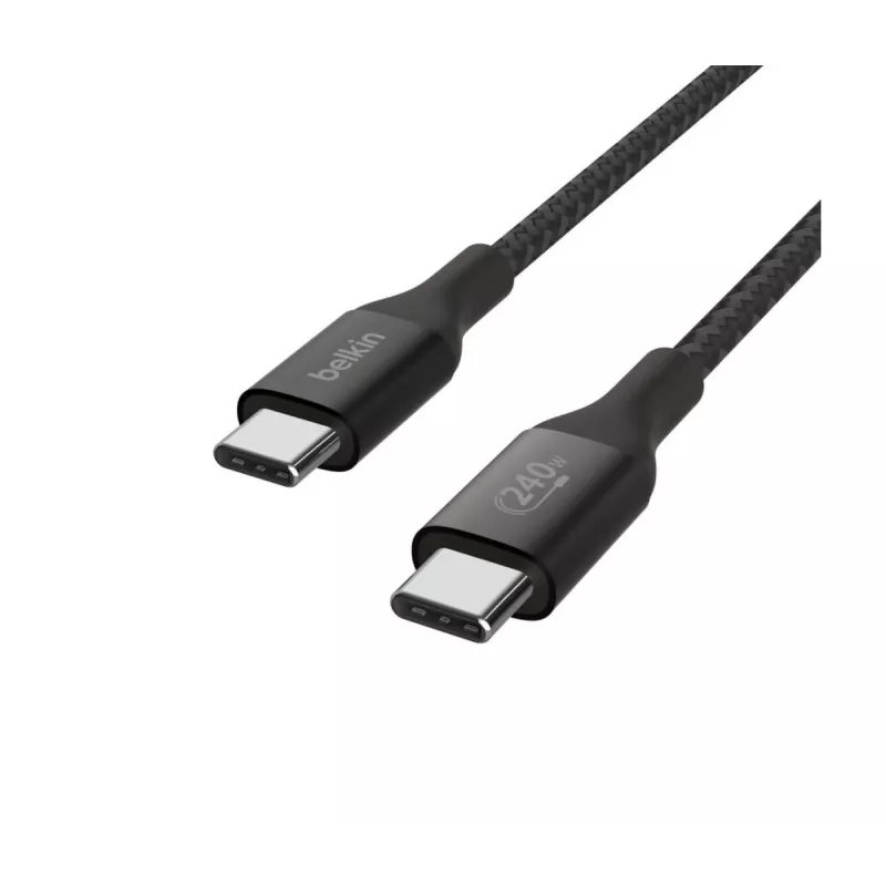 BELKIN USB laidas - Boostcharge - USB-C į USB-C laidas 240 W - 1 m - juodas