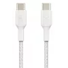 USB laidas Belkin CAB004BT1MWH2PK USB 2.0 1 m USB C White