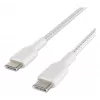USB laidas Belkin CAB004BT1MWH2PK USB 2.0 1 m USB C White