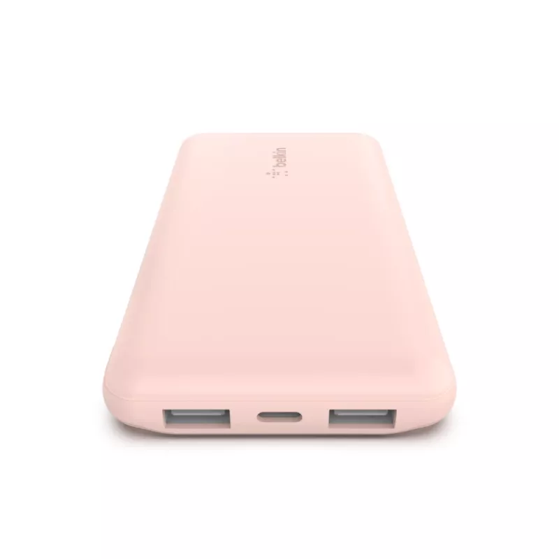 BELKIN 10k mAh išorinė baterija USB-C/USB-A 15W - Rožinė