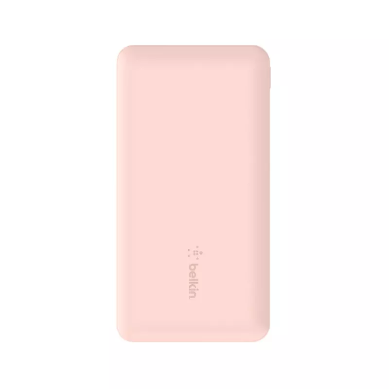 BELKIN 10k mAh išorinė baterija USB-C/USB-A 15W - Rožinė