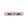 BELKIN 10k mAh išorinė baterija USB-C/USB-A 15W - Rožinė