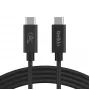 USB laidas Belkin INZ004BT2MBK USB4 Gen 2x2 2 m USB C juodas