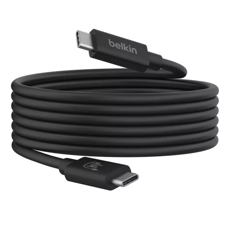 USB laidas Belkin INZ004BT2MBK USB4 Gen 2x2 2 m USB C juodas