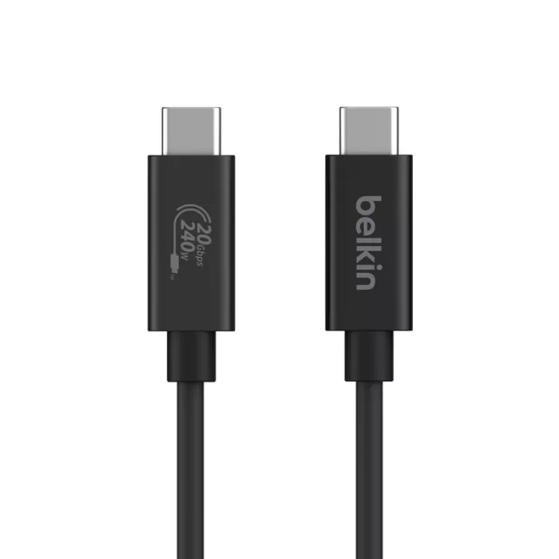 USB laidas Belkin INZ004BT2MBK USB4 Gen 2x2 2 m USB C juodas