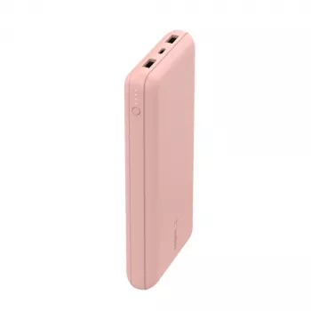 BELKIN Power Bank 20k USB-a ir USB-c 15w Rožinė