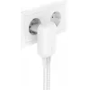 BELKIN Sieninis įkroviklis - Boostcharge - USB-C 3 prievadų įkroviklis - Su PPS 67 W - Baltas