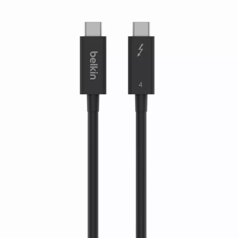 BELKIN Thunderbolt 4 laidas USB-C juodas USB-C 40 Gbit/s 100 W aktyvus 2 m