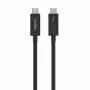 BELKIN Thunderbolt 4 laidas USB-C juodas USB-C 40 Gbit/s 100 W aktyvus 2 m