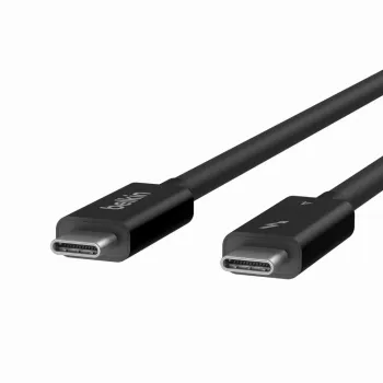 BELKIN Thunderbolt 4 laidas USB-C juodas USB-C 40 Gbit/s 100 W aktyvus 2 m