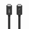 BELKIN Thunderbolt 4 laidas USB-C juodas USB-C 40 Gbit/s 100 W aktyvus 2 m