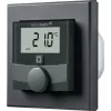 Sieninis termostatas HomeMatic HmIP-BWTH-A Antracitas 230V — kambario temperatūros valdiklis, maitinamas iš tinklo